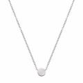 Tiny Circle Charm Necklace